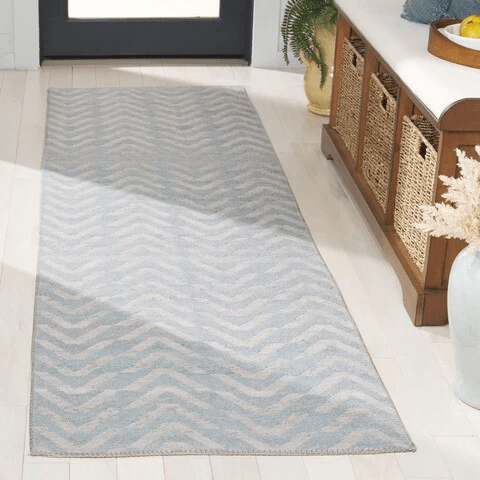 Safavieh Cabo Cab366K Light Blue/Beige Rug - Safavieh - cab366k - 7r