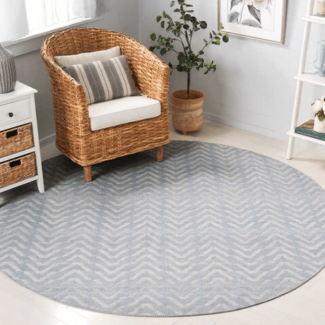 Safavieh Cabo Cab366K Light Blue/Beige Rug - Safavieh - cab366k - 7r