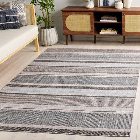 Safavieh Cabo Cab370Z Black/Light Blue Rug - Safavieh - cab370z - 4