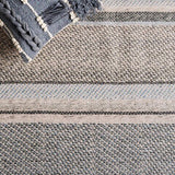 Safavieh Cabo Cab370Z Black/Light Blue Rug - Safavieh - cab370z - 7r