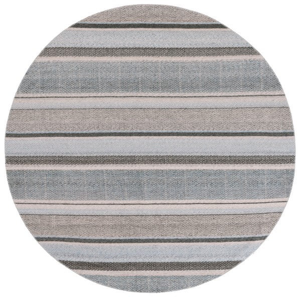 Safavieh Cabo Cab370Z Black/Light Blue Rug - Safavieh - cab370z - 7r