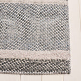 Safavieh Cabo Cab370Z Black/Light Blue Rug - Safavieh - cab370z - 7r