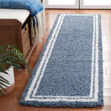 Safavieh Calico Shag Clc100M Blue/Ivory Rug - Safavieh - clc100m - 28