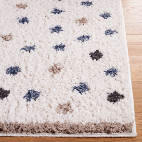 Safavieh Calico Shag Clc102A Ivory/Taupe Rug - Safavieh - clc102a - 28
