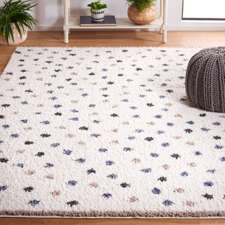 Safavieh Calico Shag Clc102A Ivory/Taupe Rug - Safavieh - clc102a - 4