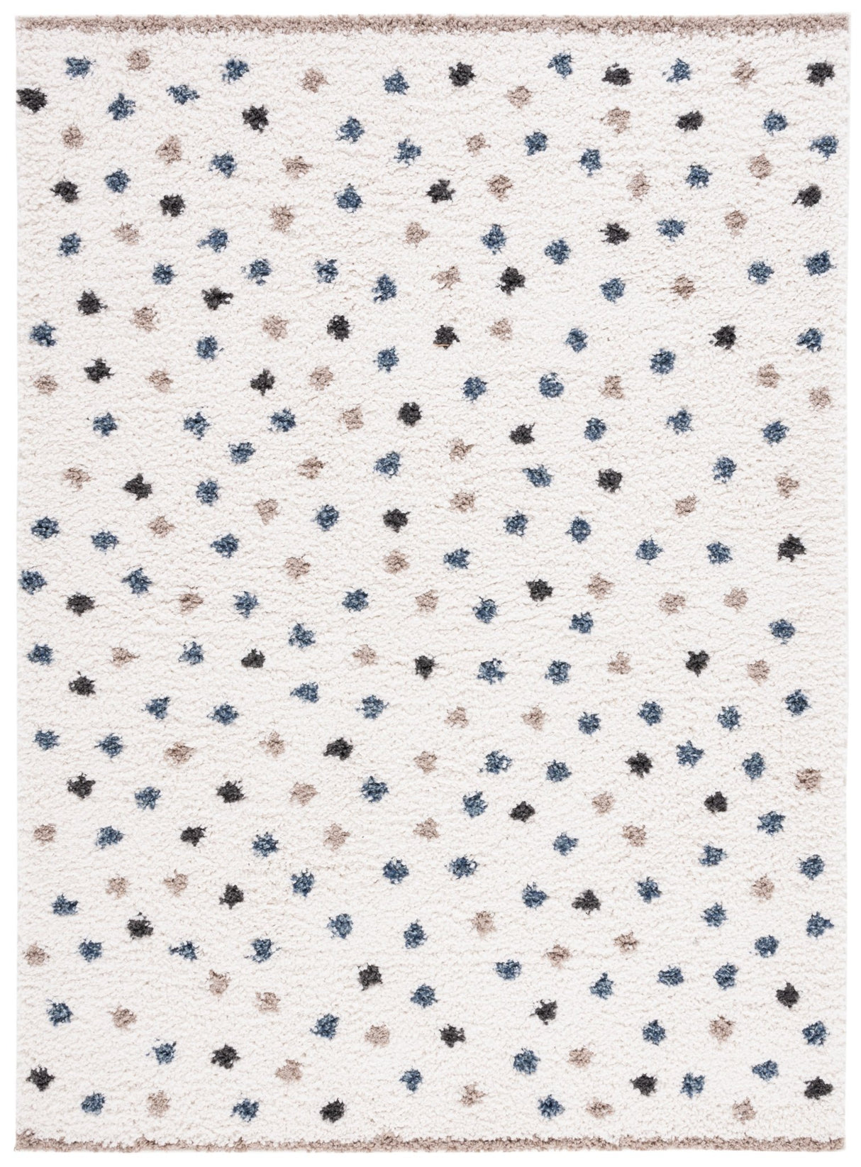 Safavieh Calico Shag Clc102A Ivory/Taupe Rug - Safavieh - clc102a - 4