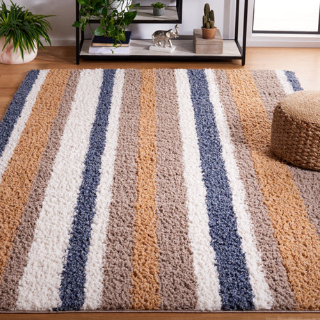 Safavieh Calico Shag Clc104E Taupe/Ivory Rug - Safavieh - clc104e - 4