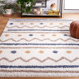 Safavieh Calico Shag Clc106A Ivory/Taupe Rug - Safavieh - clc106a - 4