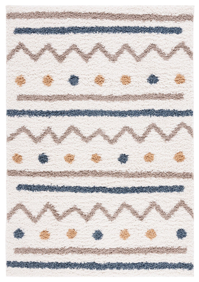 Safavieh Calico Shag Clc106A Ivory/Taupe Rug - Safavieh - clc106a - 4