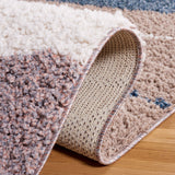 Safavieh Calico Shag Clc108E Taupe/Blue Rug - Safavieh - clc108e - 28