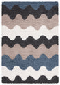 Safavieh Calico Shag Clc116Z Black/Taupe Rug - Safavieh - clc116z - 4