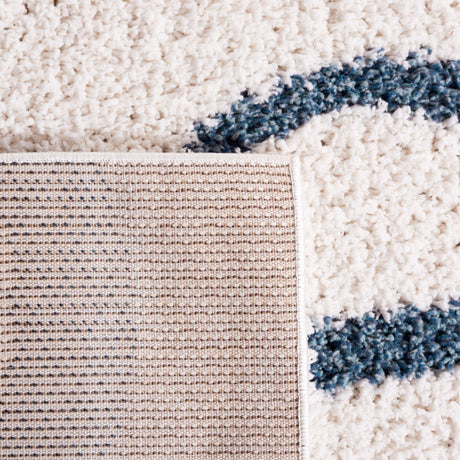 Safavieh Calico Shag Clc118A Ivory/Blue Rug - Safavieh - clc118a - 28