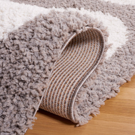 Safavieh Calico Shag Clc120F Grey/Ivory Rug - Safavieh - clc120f - 28