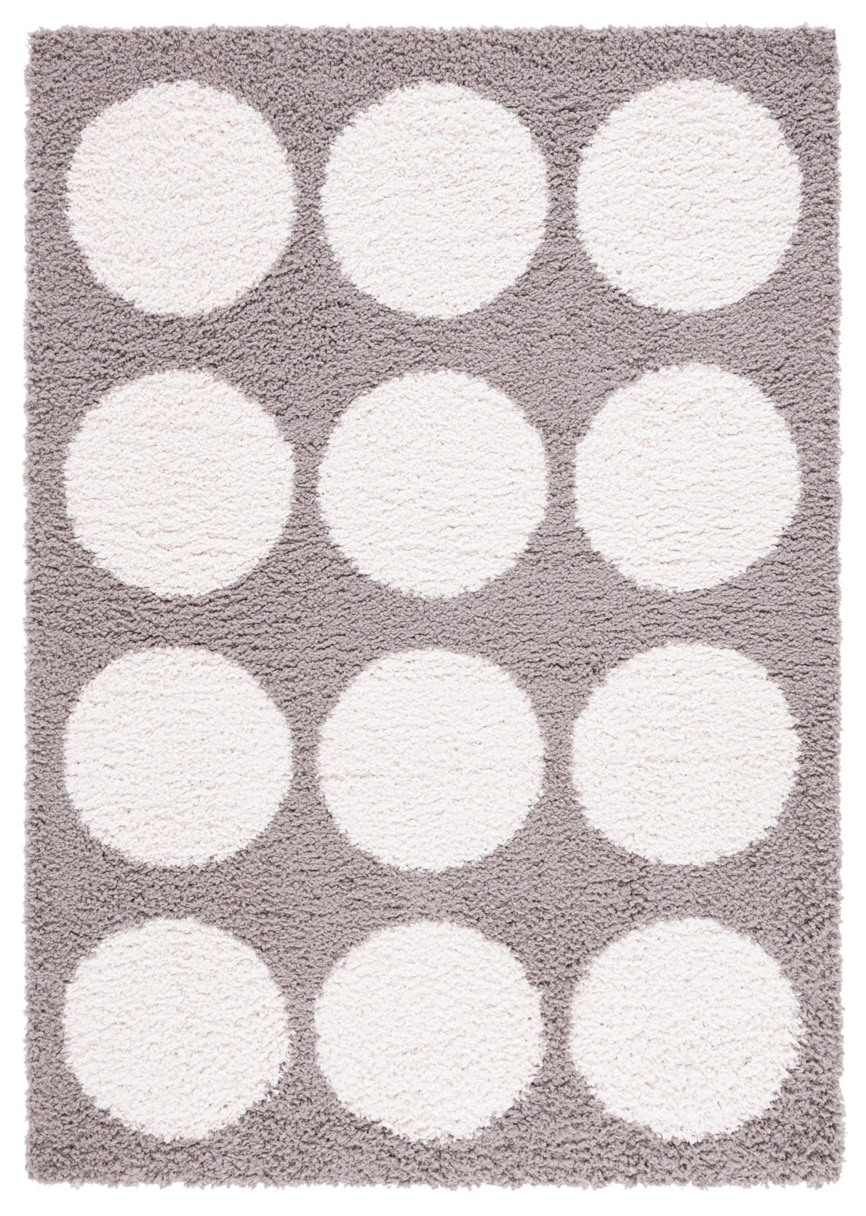 Safavieh Calico Shag Clc120F Grey/Ivory Rug - Safavieh - clc120f - 4