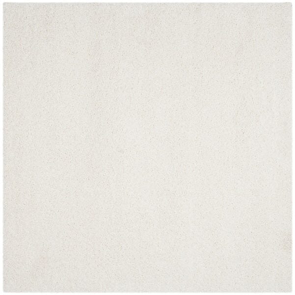 Safavieh California Shag Sg151 - 1010 White Rugs - Safavieh - sg151 - 1010 - 4sq