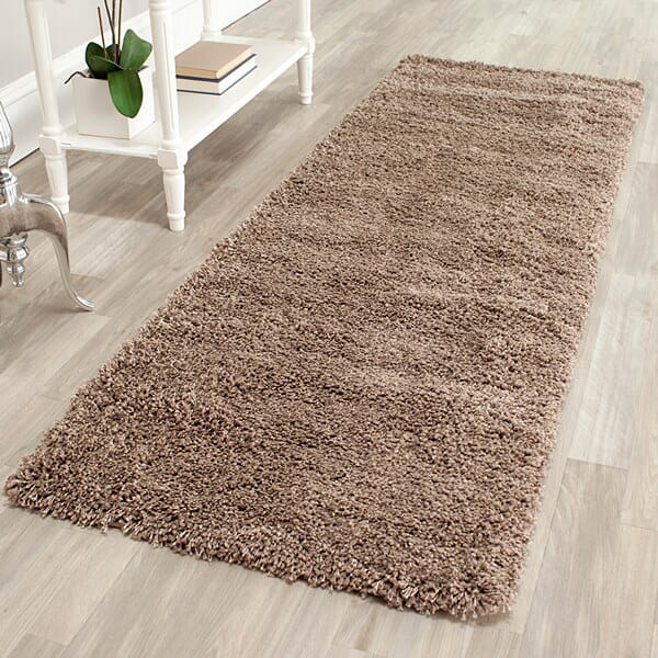 Safavieh California Shag Sg151 - 2424 Taupe Rugs - Safavieh - sg151 - 2424 - 4sq