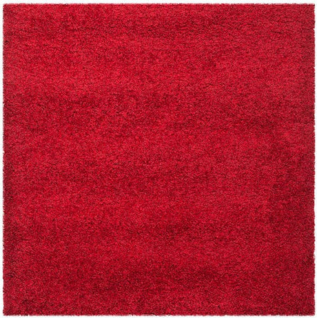 Safavieh California Shag Sg151 - 4040 Red Rugs - Safavieh - sg151 - 4040 - 4sq