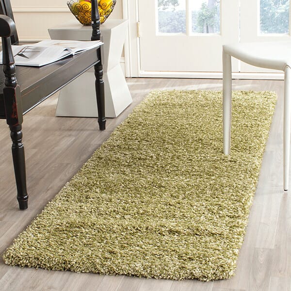 Safavieh California Shag Sg151 - 5252 Green Rugs - Safavieh - sg151 - 5252 - 7sq