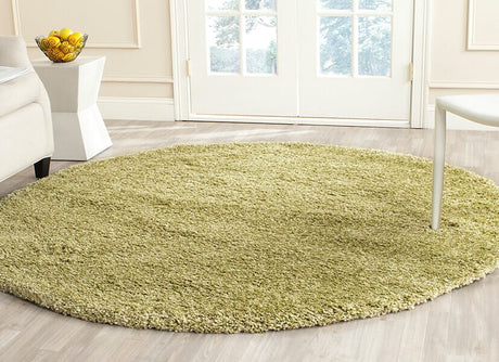 Safavieh California Shag Sg151 - 5252 Green Rugs - Safavieh - sg151 - 5252 - 7sq