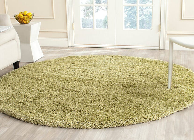 Safavieh California Shag Sg151 - 5252 Green Rugs - Safavieh - sg151 - 5252 - 7sq