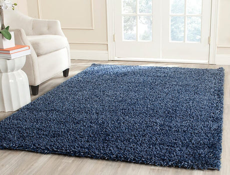 Safavieh California Shag Sg151 - 7070 Navy Rugs - Safavieh - sg151 - 7070 - 3