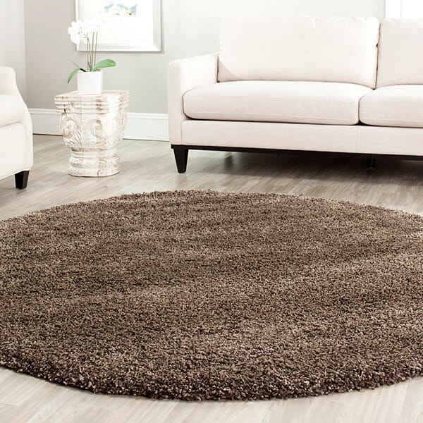 Safavieh California Shag Sg151 - 8181 Mushroom Rugs - Safavieh - sg151 - 8181 - 4sq