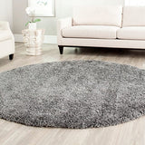 Safavieh California Shag Sg151 - 8484 Dark Grey Rugs - Safavieh - sg151 - 8484 - 4sq