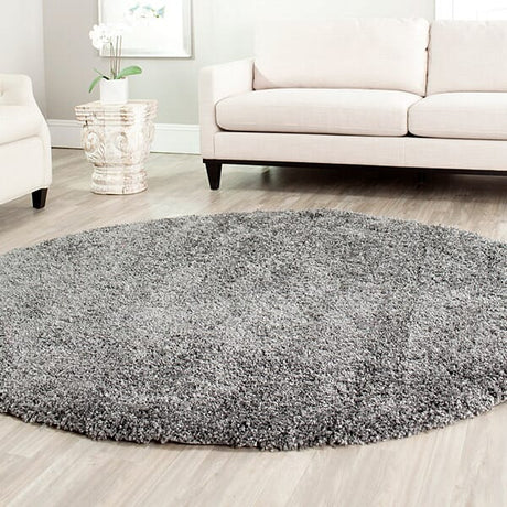 Safavieh California Shag Sg151 - 8484 Dark Grey Rugs - Safavieh - sg151 - 8484 - 4sq