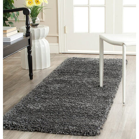 Safavieh California Shag Sg151 - 8484 Dark Grey Rugs - Safavieh - sg151 - 8484 - 4sq