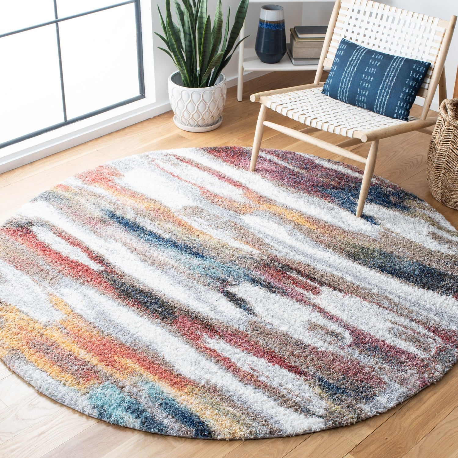 Safavieh Calista Cal108A Ivory/Rust Rugs - Safavieh - cal108a - 7r