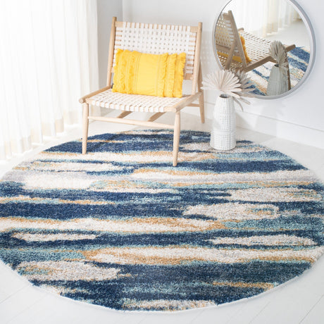 Safavieh Calista Cal108M Blue/Ivory Rugs - Safavieh - cal108m - 7r