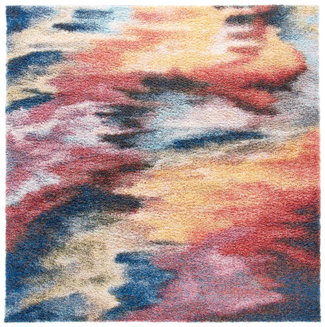Safavieh Calista Cal114Q Red/Blue Rugs - Safavieh - cal114q - 7sq