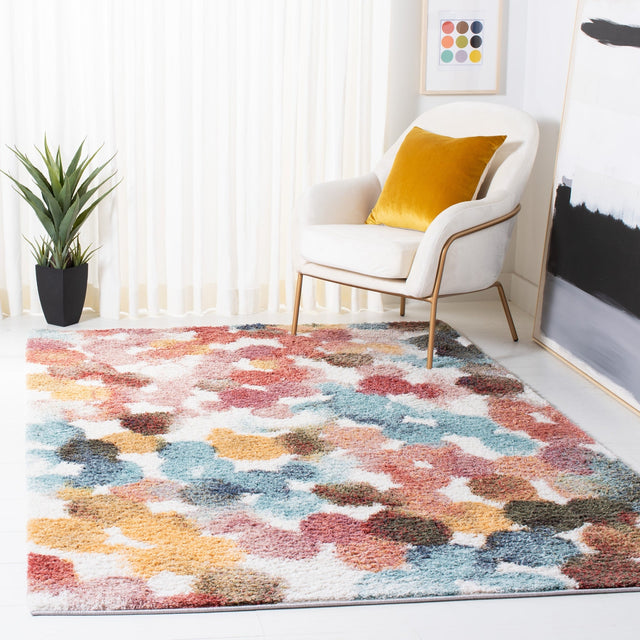 Safavieh Calista Cal118Q Red/Blue Rugs - Safavieh - cal118q - 4