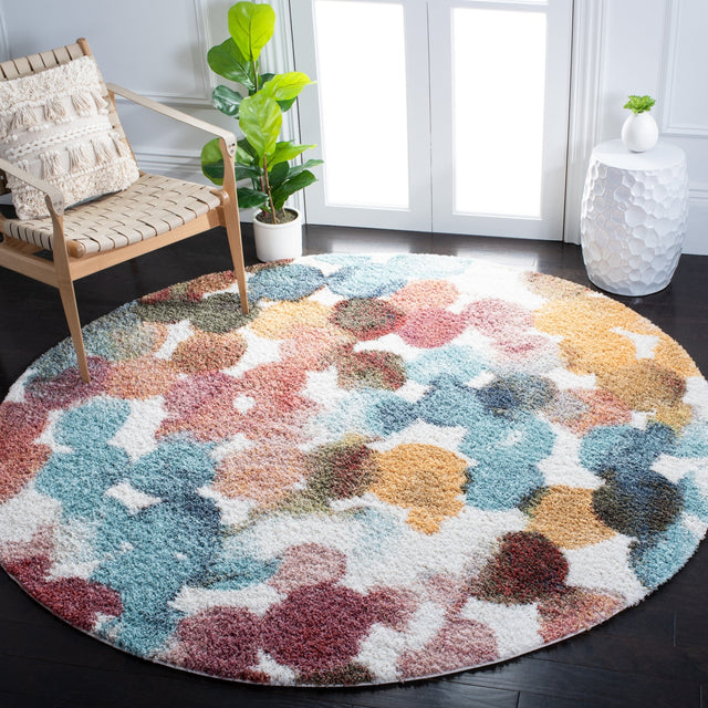 Safavieh Calista Cal118Q Red/Blue Rugs - Safavieh - cal118q - 7r