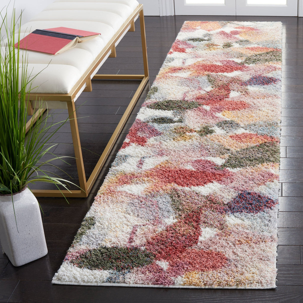 Safavieh Calista Cal120P Rust/Gold Rugs - Safavieh - cal120p - 7r
