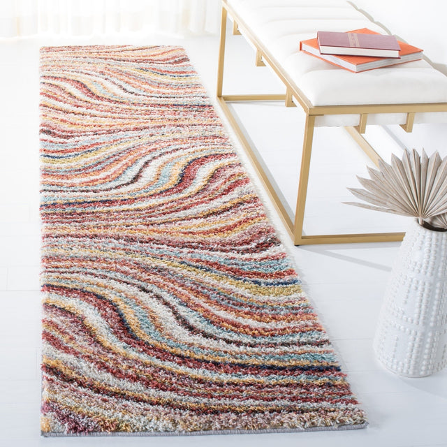 Safavieh Calista Cal130P Rust/Grey Rugs - Safavieh - cal130p - 7r