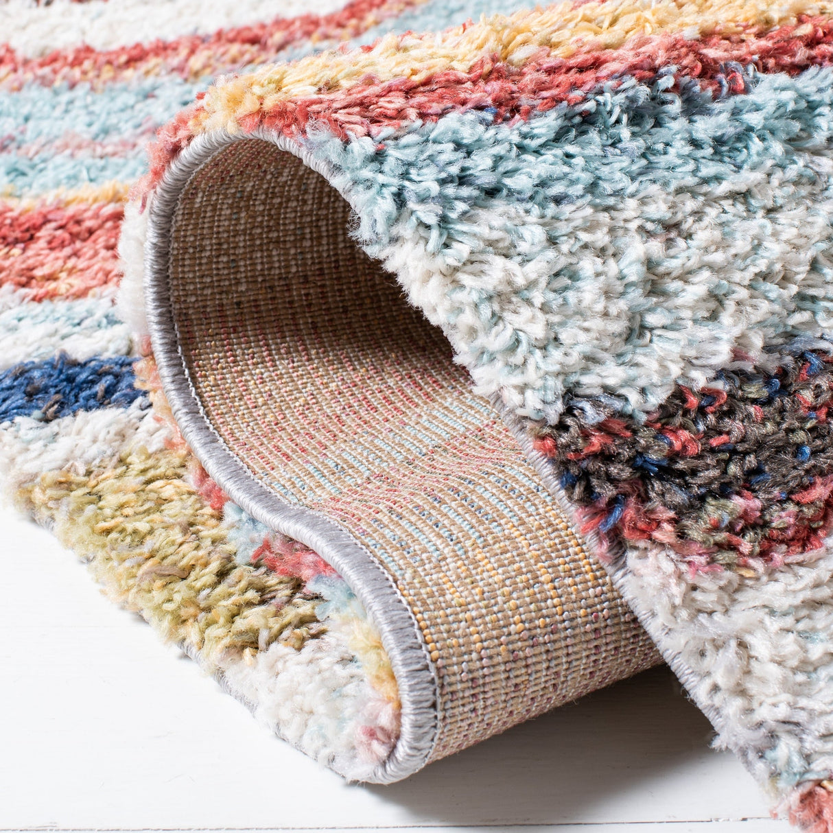 Safavieh Calista Cal130P Rust/Grey Rugs - Safavieh - cal130p - 7r