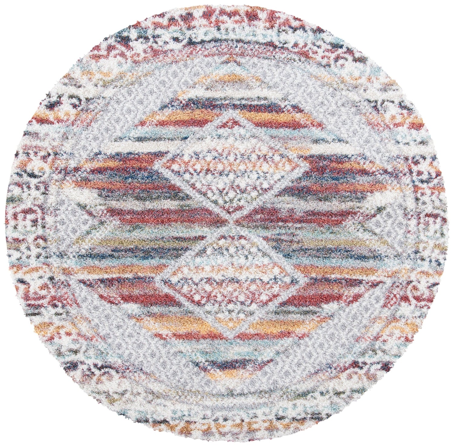 Safavieh Calista Cal136A Ivory/Rust Rugs - Safavieh - cal136a - 7r