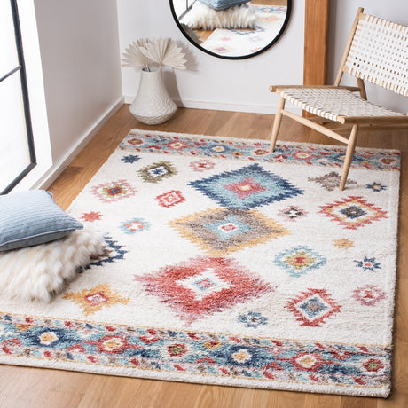 Safavieh Calista Cal142A Ivory/Blue Rugs - Safavieh - cal142a - 4