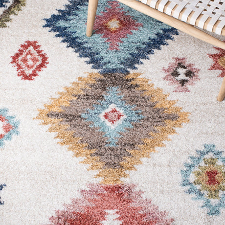 Safavieh Calista Cal142A Ivory/Blue Rugs - Safavieh - cal142a - 7r