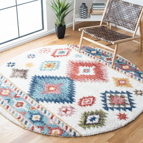 Safavieh Calista Cal142A Ivory/Blue Rugs - Safavieh - cal142a - 7r