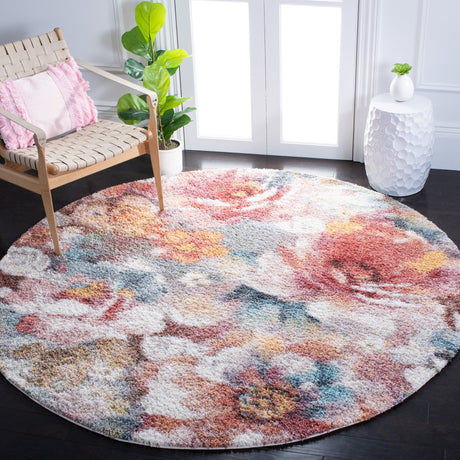 Safavieh Calista Cal154P Rust/Ivory Rugs - Safavieh - cal154p - 7r