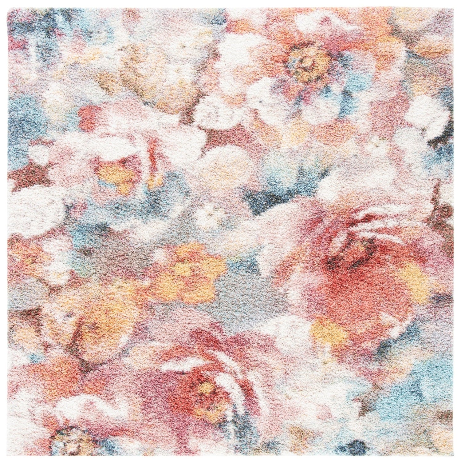 Safavieh Calista Cal154P Rust/Ivory Rugs - Safavieh - cal154p - 7sq