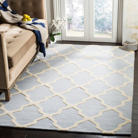 Safavieh Cambridge Cam121A Light Blue / Ivory Rugs - Safavieh - cam121a - 2