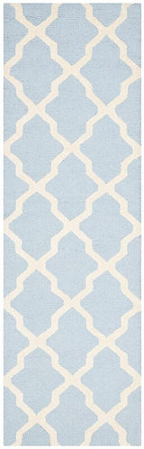 Safavieh Cambridge Cam121A Light Blue / Ivory Rugs - Safavieh - cam121a - 24