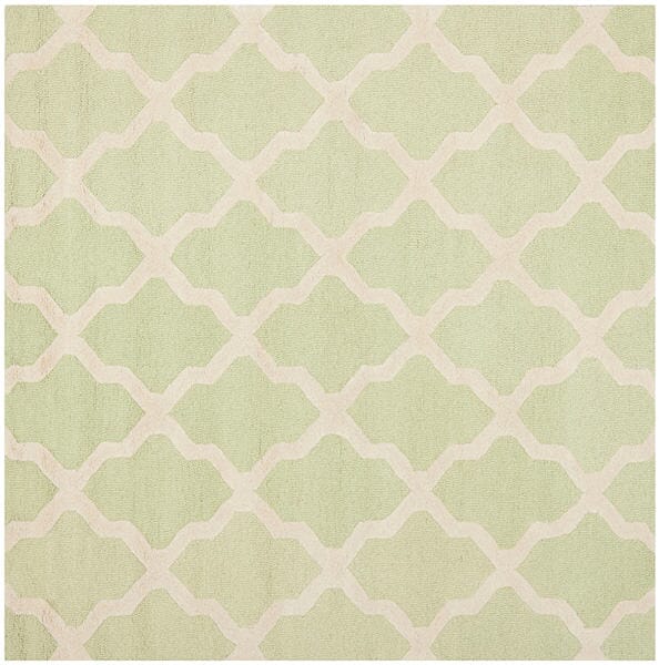 Safavieh Cambridge Cam121B Light Green / Ivory Rugs - Safavieh - cam121b - 6sq