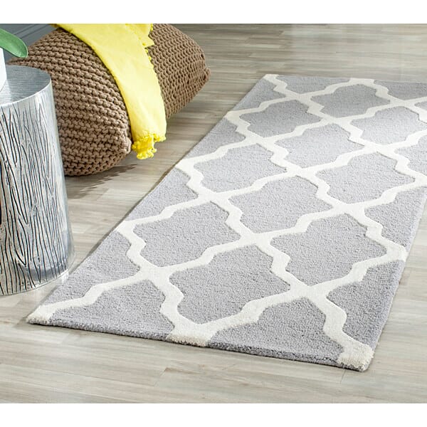 Safavieh Cambridge Cam121D Silver / Ivory Rugs - Safavieh - cam121d - 4sq