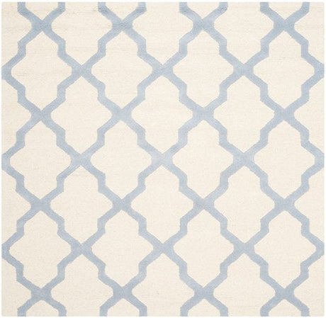 Safavieh Cambridge Cam121F Ivory / Light Blue Rugs - Safavieh - cam121f - 6sq