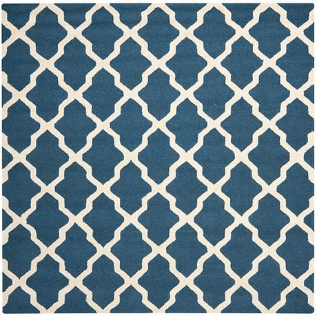 Safavieh Cambridge Cam121G Navy Blue / Ivory Rugs - Safavieh - cam121g - 4sq