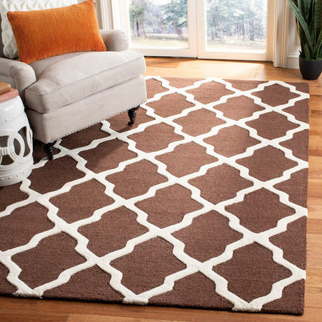 Safavieh Cambridge Cam121H Dark Brown / Ivory Rugs - Safavieh - cam121h - 2